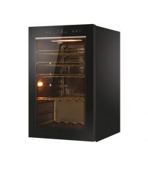 Haier Холодильник для вина, 82x49.7х58, холод.отд.-118л, зон - 1, бут-49, ST, дисплей, черный