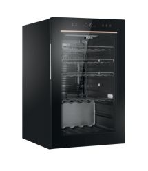 Haier Холодильник для вина, 82x49.7х58, холод.отд.-118л, зон - 1, бут-49, ST, дисплей, черный