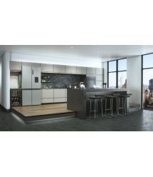 Haier Холодильник для вина, 82x49.7х58, холод.отд.-118л, зон - 1, бут-49, ST, дисплей, черный