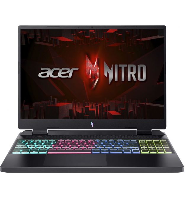 Acer Ноутбук Nitro 16 AN16-51 16" WUXGA IPS, Intel i7-13700H, 32GB, F1TB, NVD4050-6, Lin, черный