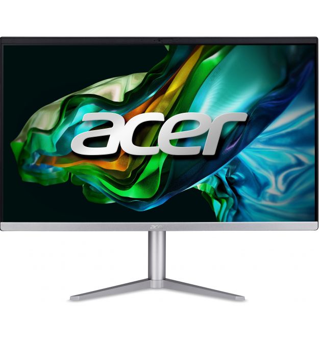 Acer ПК Моноблок Aspire C24-1300 23.8" FHD, AMD R5-7520U, 8GB, F512GB, UMA, WiFi, кл+м, без ОС, чeрный