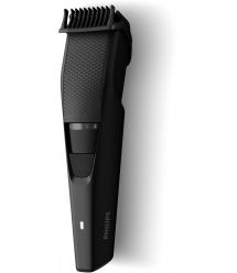 Philips Триммер Series 3000 для бороды и усов, акум., насадок-1, сталь, черный