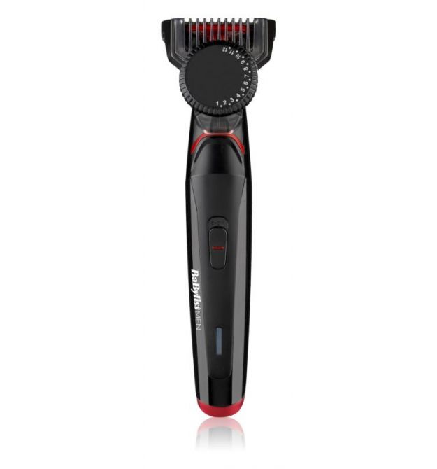 BaByliss Тример для стрижки бороды, 1 насадка, черный