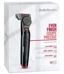 BaByliss Тример для стрижки бороди, 1 насадка, чорний