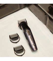 BaByliss Набір для стрижки волосся, 10 в 1, 10 насадок, cірий