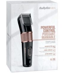BaByliss Машинка для стрижки, E974E, 1 насадка, чорний