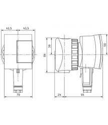 Wilo Насос циркуляционный Star-Z Nova, Rp 1/2, 10 бар, 84мм, 5Вт, 230В