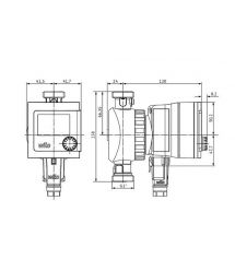 Wilo Насос циркуляционный Star-Z Nova T, G 1, 10 бар, 138мм, 7Вт, 230В