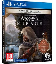 Games Software Assassin's Creed Mirage Launch Edition (Free upgrade to PS5) [BD disk] (PS4)