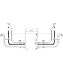 Посудомоечная машина встраиваемая Gorenje GV693C60UVAD, 60см, белая