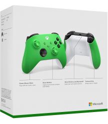 Microsoft Геймпад Microsoft Xbox бездротовий, зелений