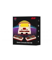 2E Игровая консоль 8bit HDMI (2 беспроводных геймпада, 298 игр)
