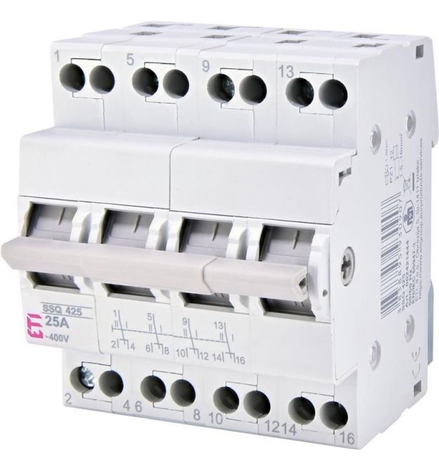 Переключатель нагрузки ETI SSQ 425 "1-0-2", 4p 25A