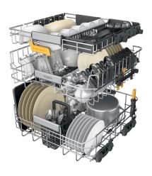 Whirlpool Посудомоечная машина встраиваемая, 14компл., A+++, 60см, дисплей, 3я корзина, белый