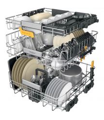 Whirlpool Посудомоечная машина встраиваемая, 14компл., A+++, 60см, дисплей, 3я корзина, белый
