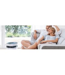 Beurer Очисник повітря Maremed, 50м2, 150м3/год, дисплей, білий
