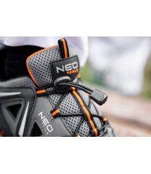 Neo Tools Кросівки робочі, легкі, дихаючі, підошва EVA з гумовим покриттям, клас захисту OB, SRA, р.45