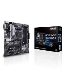 ASUS Материнcкая плата PRIME B550M-A sAM4 B550 4xDDR4 M.2 HDMI-DVI-VGA mATX