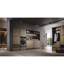 Haier Стирально-сушильная машина фронтальная, 8(5)кг, 1400, A, 46см, дисплей, па