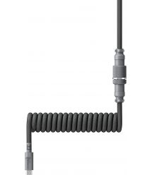 HyperX Кабель USB-A - USB-C спиральный, 1.37м Grey