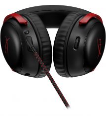 HyperX Гарнитура Cloud III 3.5mm/USB-A/USB-C Black/Red