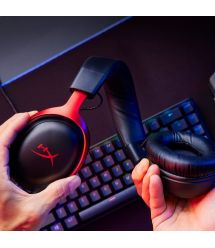 HyperX Гарнитура Cloud III 3.5mm/USB-A/USB-C Black/Red