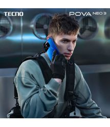 TECNO Смартфон POVA NEO 3 (LH6n) 6.82" 8/128GB, 2SIM, 7000mAh, Mecha Black