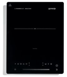 Gorenje Индукционная плитка ICY2000SP, 1 зона нагрева, 9 уровней мощности, сенсорное упр, черный