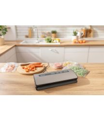 Gorenje Вакуумный упаковщик VS120ES/электронное упр/120 Вт./ф-ция запаивания и вакуумирования/серебристый