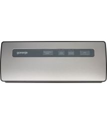 Gorenje Вакуумный упаковщик VS120ES/электронное упр/120 Вт./ф-ция запаивания и вакуумирования/серебристый