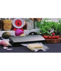 Gorenje Вакуумный упаковщик VS120ES/электронное упр/120 Вт./ф-ция запаивания и вакуумирования/серебристый