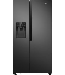 Gorenje Холодильник SBS, 179x68x91см, 2 дв., Х- 368л, М- 167л, A++, NF Plus, Инвертор, диспенсер, Дисплей, черный