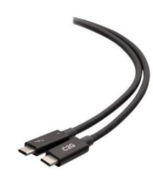 C2G Кабель USB-C Thunderbolt 4 2.0м 40Гбс Черний