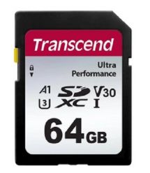 Transcend Карта памяти SD 64GB C10 UHS-I U3 R160/W50MB/s 4K