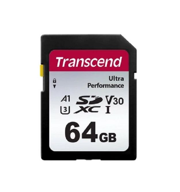 Transcend Карта пам'яті SD 64GB C10 UHS-I U3 R160/W50MB/s 4K