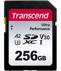 Transcend Карта памяти SD 256GB C10 UHS-I U3 A2 R160/W90MB/s 4K