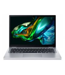 Acer НоутбукAspire 3 Spin 14 A3SP14-31PT 14" WUXGA IPS Touch, Intel P N200, 8GB, F256GB, UMA, Lin, серебристый