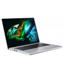 Acer НоутбукAspire 3 Spin 14 A3SP14-31PT 14" WUXGA IPS Touch, Intel P N200, 8GB, F256GB, UMA, Lin, серебристый