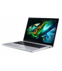 Acer НоутбукAspire 3 Spin 14 A3SP14-31PT 14" WUXGA IPS Touch, Intel P N200, 8GB, F256GB, UMA, Lin, серебристый