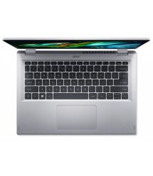 Acer НоутбукAspire 3 Spin 14 A3SP14-31PT 14" WUXGA IPS Touch, Intel P N200, 8GB, F256GB, UMA, Lin, серебристый