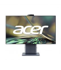 Acer Персональний комп'ютер моноблок Aspire S27-1755 27" QHD, Intel i5-1240P, 16GB, F512GB, UMA, WiFi, кл+м, Lin, чорний