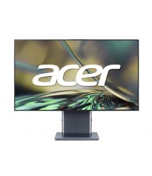 Acer Персональний комп'ютер моноблок Aspire S27-1755 27" QHD, Intel i5-1240P, 16GB, F512GB, UMA, WiFi, кл+м, Lin, чорний