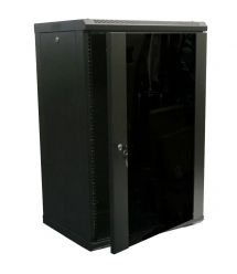 Шкаф коммутационный настенный разборной Hypernet WMNC-15U-FLAT- BLACK15U 600x450