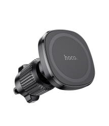 Автотримач HOCO H34, кріплення на решітку, магніт, Black, Box