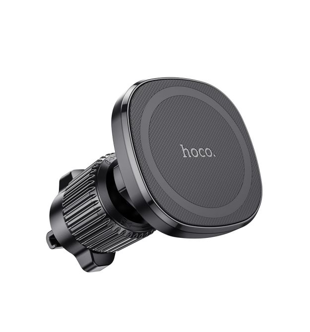 Автодержатель HOCO H34, крепеж на решетку, магнит, Black, Box