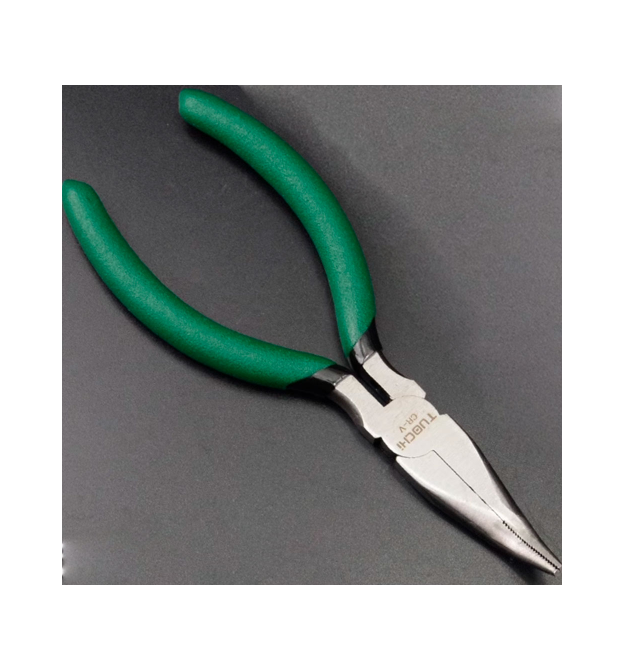 Круглогубцы, зеленые ручки, 150х22
