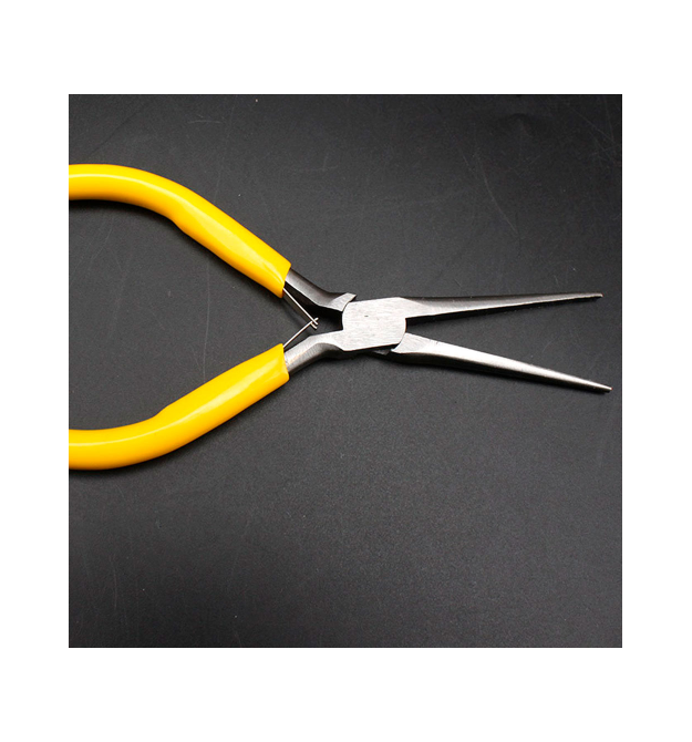 Круглогубці, жовта ручка, 125мм, 55гр