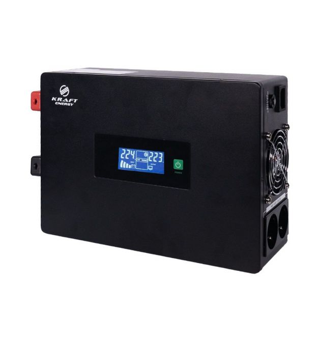 Высокочастотный инвертор 1500VA-1.5kW Kraft KRF-SAVR1500VA-1.5kW-24V