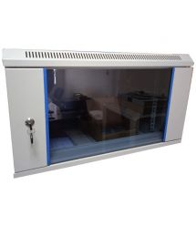 Шафа комутаційна настінна 12U 600x450 розбірна WMNC-12U-FLAT Hypernet