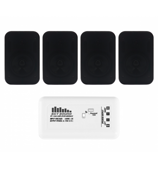 Акустический комплект SKY SOUND BT-1404 BLACK
